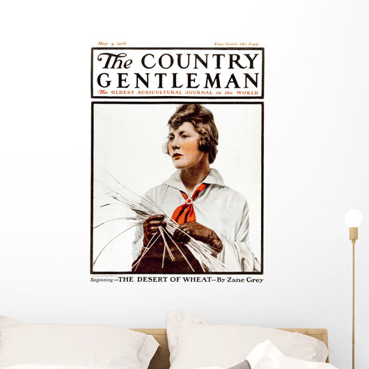 Cover of Country Gentleman agricultural magazine Wall Mural