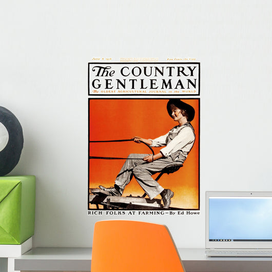 Cover of Country Gentleman agricultural magazine Wall Mural
