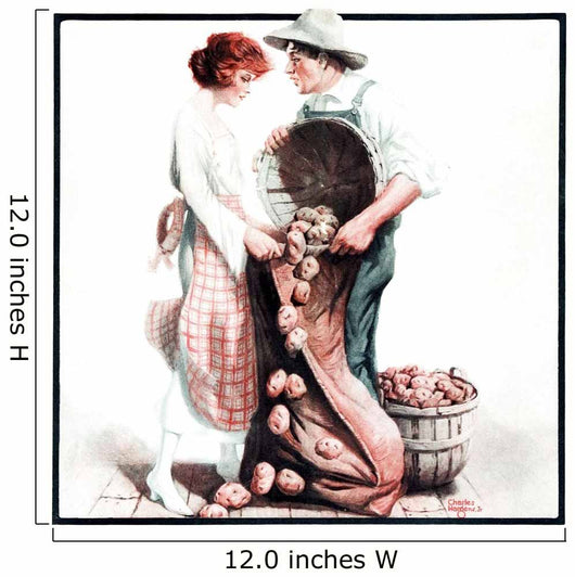 Cover of Country Gentleman agricultural magazine Wall Mural