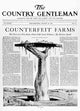 Advertisement in Country Gentleman agricultural magazine Wall Mural