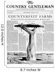 Advertisement in Country Gentleman agricultural magazine Wall Mural