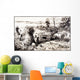 Historic illustration of Farmers Wall Mural