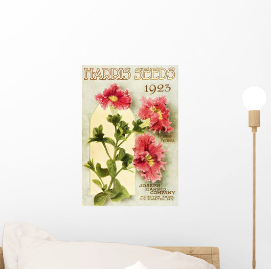 Historic Harris Seeds catalog Wall Mural