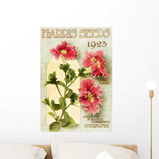 Historic Harris Seeds catalog Wall Mural