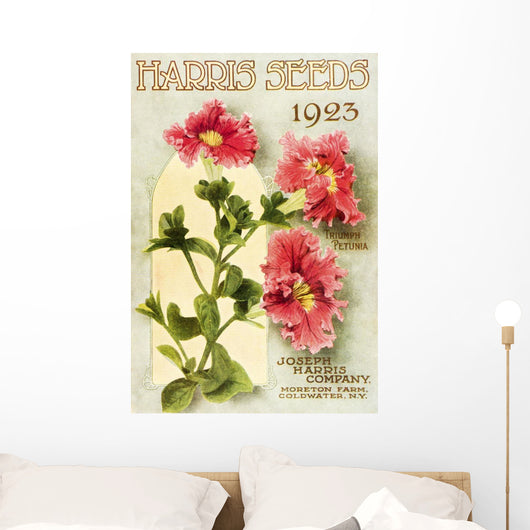 Historic Harris Seeds catalog Wall Mural