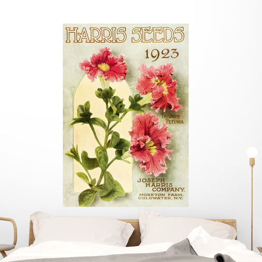 Historic Harris Seeds catalog Wall Mural