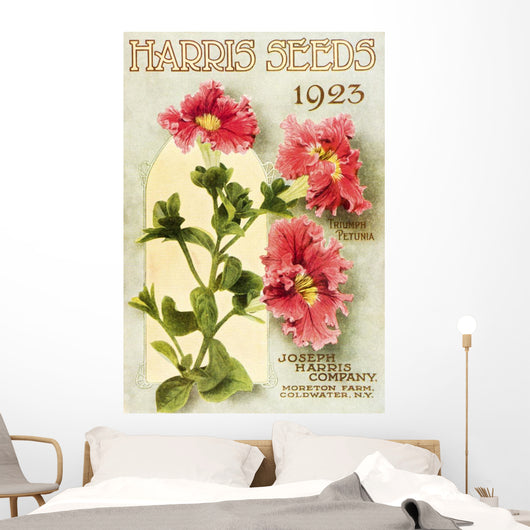 Historic Harris Seeds catalog Wall Mural