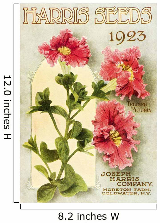 Historic Harris Seeds catalog Wall Mural