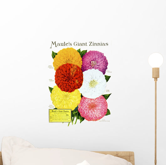 Historic Maule's seed catalog Wall Mural