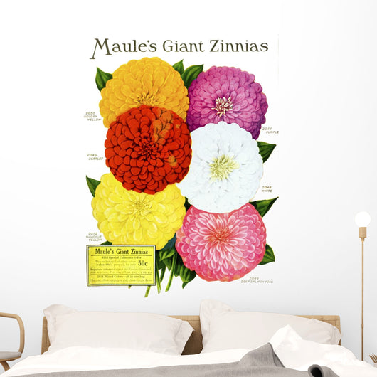 Historic Maule's seed catalog Wall Mural