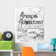 Historic American Agriculturist advertisement from late 19th century Wall Decal