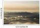 Aerial view of the Andes Mountains at dawn, Ecuador Wall Mural