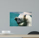 polar bear waving Wall Mural