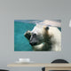 polar bear waving Wall Mural
