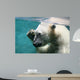 polar bear waving Wall Mural