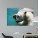 polar bear waving Wall Mural