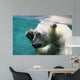 polar bear waving Wall Mural
