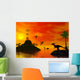 Dinosaur World Wall Mural