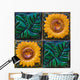 Sunflower Tiles Wall Mural