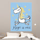 Vintage Typography Poster with Wall Mural