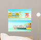 Miami Beach Horizontal Banners Wall Mural