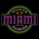 Miami Florida Linear Logo Wall Mural