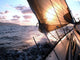 Sailing to the Sunrise Wall Mural