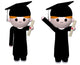 Graduate Wall Decal Sticker Set