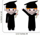 Graduate Wall Decal Sticker Set