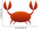 Crab Logo Wall Decal