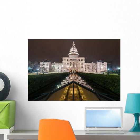 Texas State Capital Wide Wall Decal