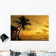 Caribbean Sunset Wall Decal Design 1