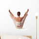 Pilates und Yoga Exercise Wall Decal