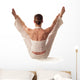 Pilates und Yoga Exercise Wall Decal