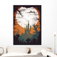 Halloween Vector Poster Wall Mural