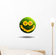Smiling Grassy Sunflowers Wall Decal