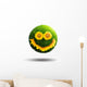 Smiling Grassy Sunflowers Wall Decal