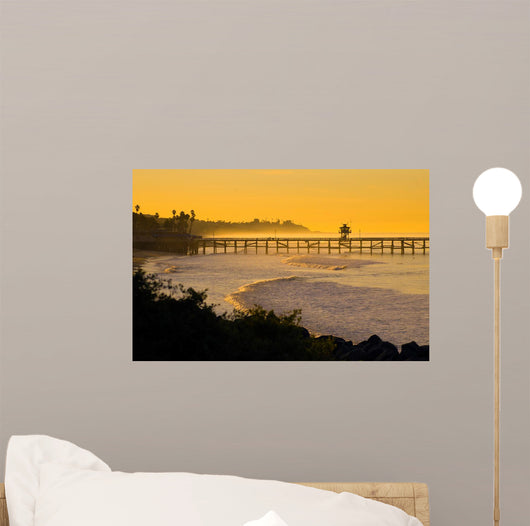 San Clemente Pier California Wall Mural