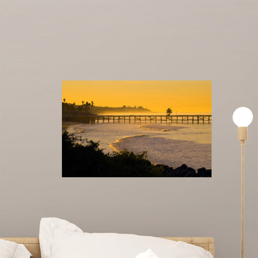 San Clemente Pier California Wall Mural