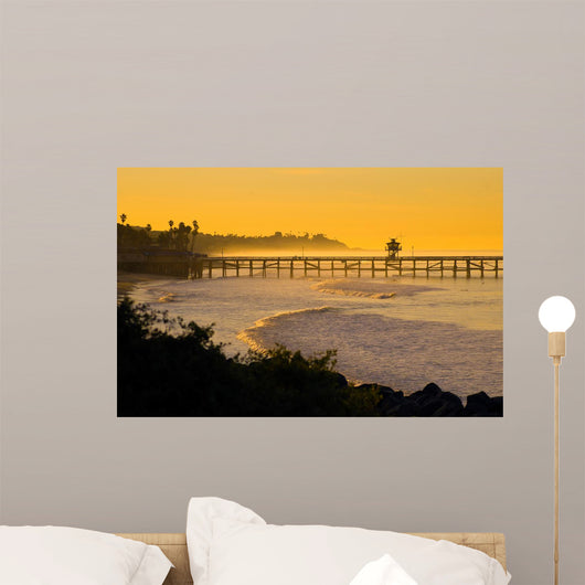 San Clemente Pier California Wall Mural