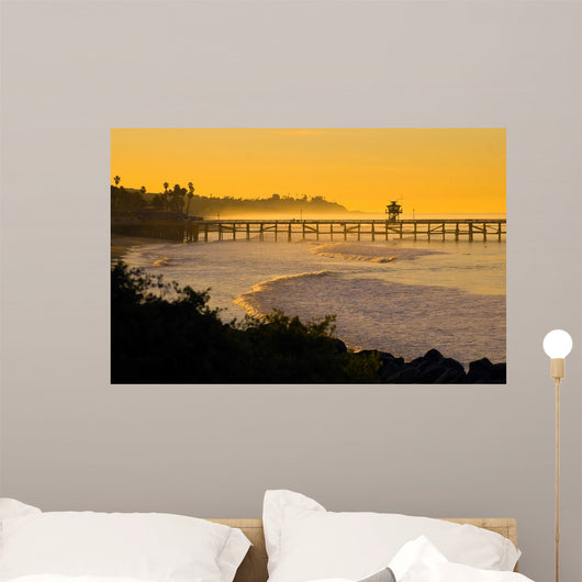 San Clemente Pier California Wall Mural