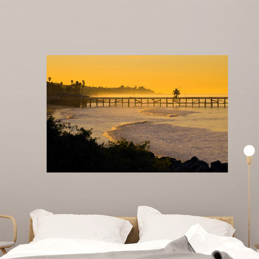 San Clemente Pier California Wall Mural