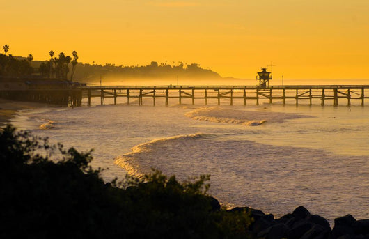 San Clemente Pier California Wall Mural