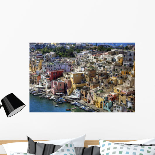 Procida Corricella Wall Decal Design 3