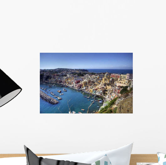 Procida Corricella Wall Decal Design 2
