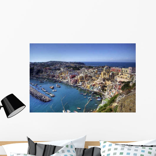 Procida Corricella Wall Decal Design 2