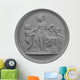 Round Female Emblem Wall Decal