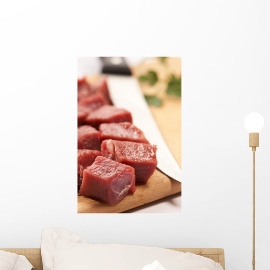 Meat Wall Mural
