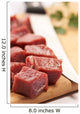 Meat Wall Mural