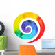 Seven Spiraling Colors Chakra Wall Decal